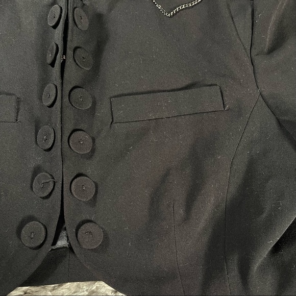 Forever Twenty One 📌 size small NWT black cropped lightweight jacket. - Picture 3 of 6